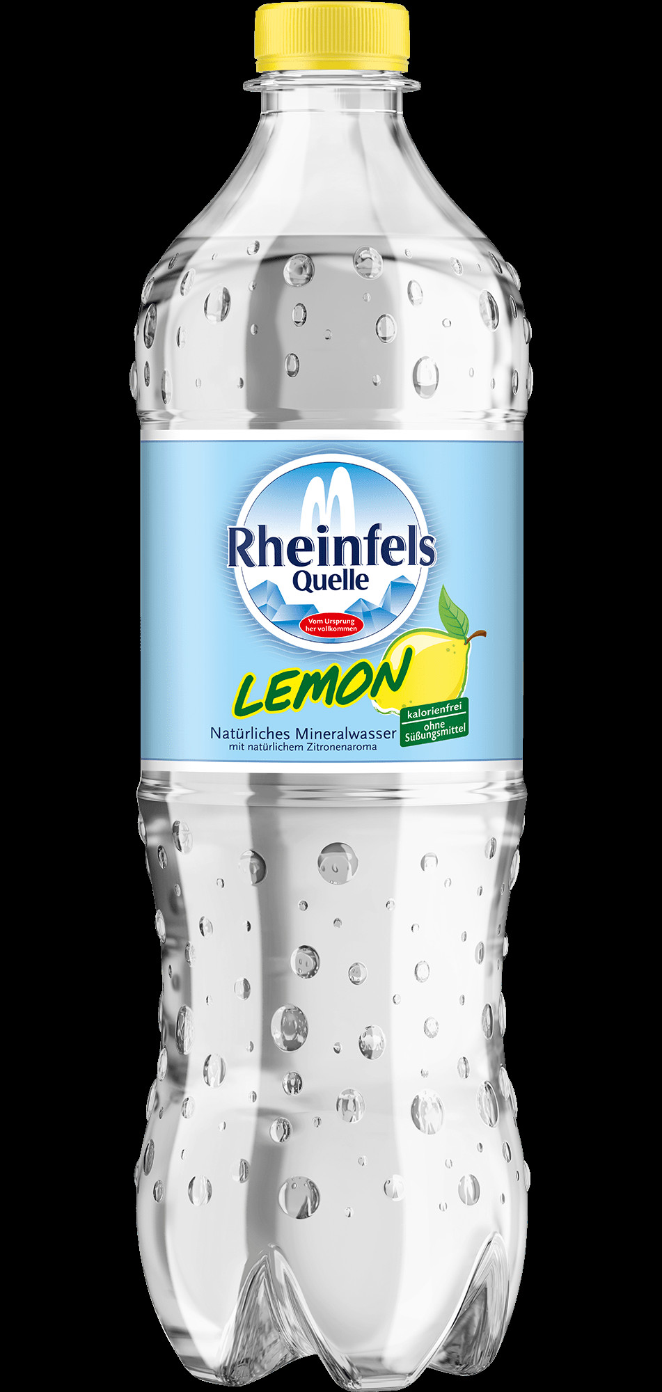 Eine Flasche Lemon in 0,75 L PET Einweg.